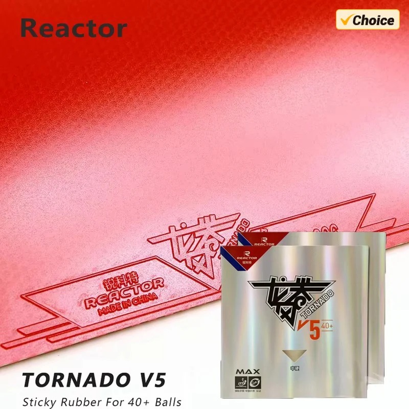 Table Tennis Market - REACTOR Tornado V5 Table Tennis Rubber
