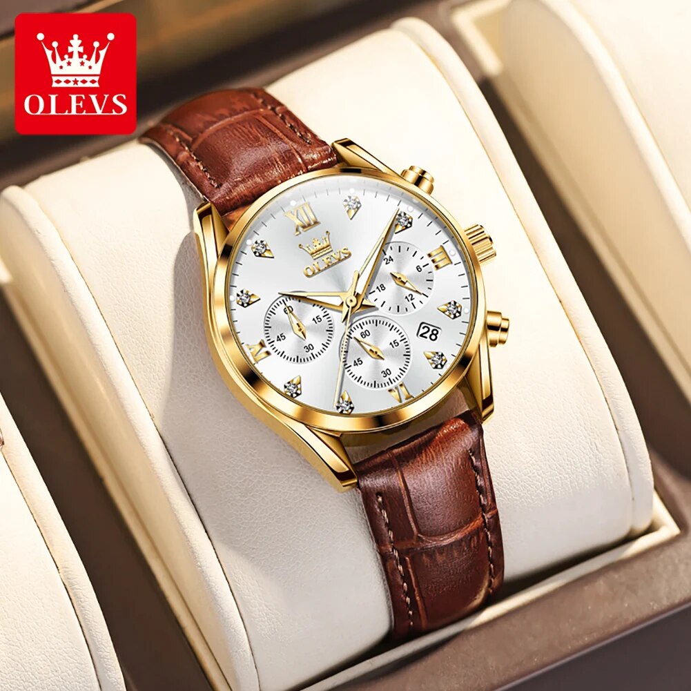 OLEVS 5523 Women's Watches Lea - Edge Tape Roll review and price