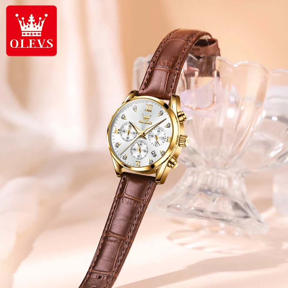OLEVS 5523 Women's Watches Lea - Edge Tape Roll review and price