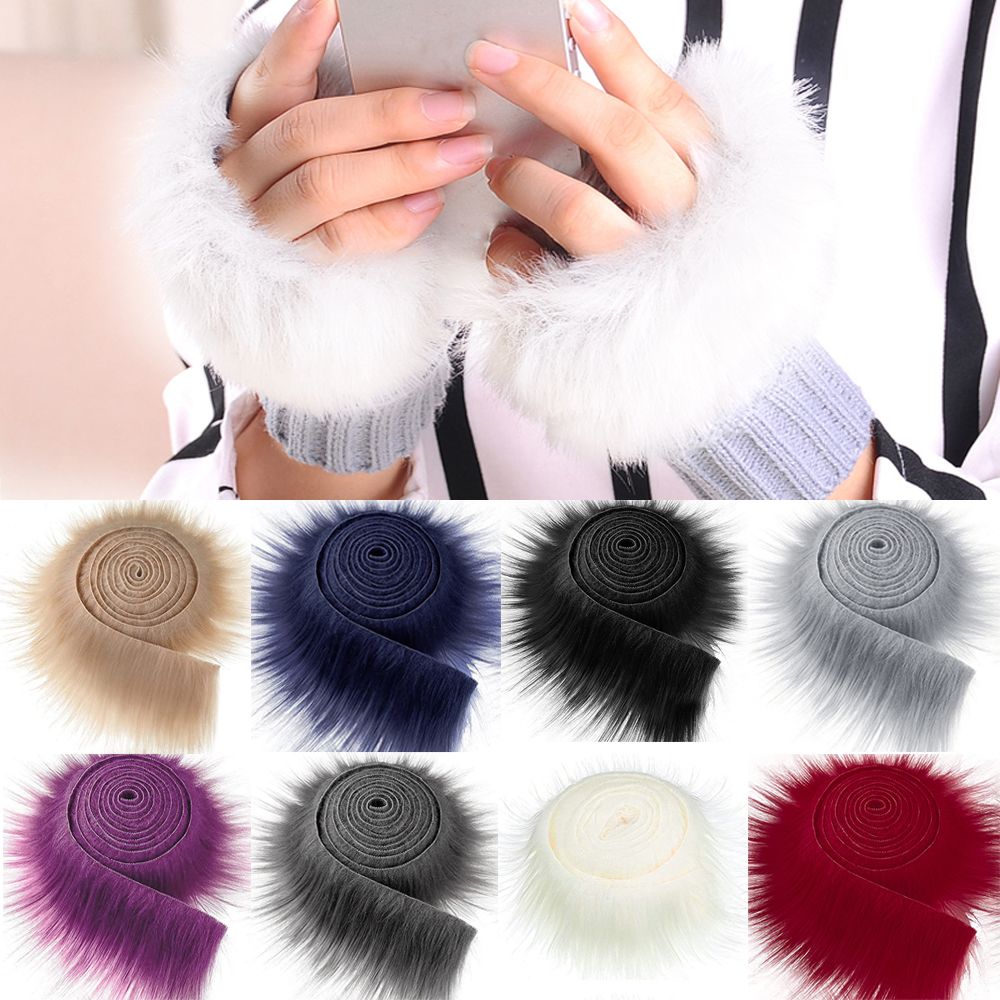 Muiltcolor Long Plush Fur  Tri - Edge Tape Roll review and price