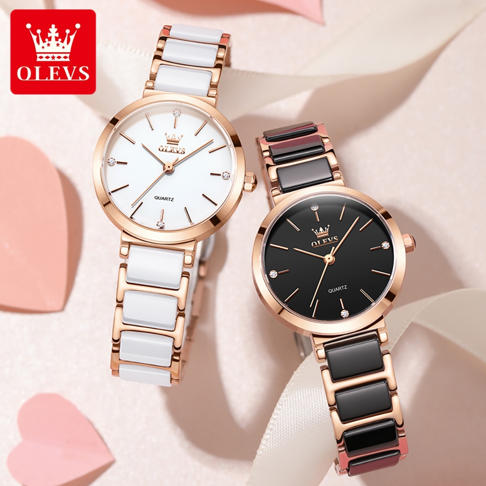 OLEVS Women Watch 5877 Luxury  - Edge Tape Roll review and price