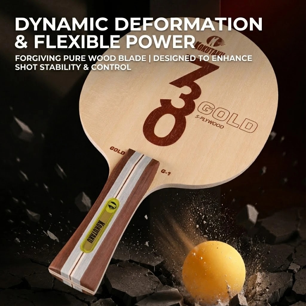 Kokutaku Table Tennis Blade FL - Table Tennis Market review and price