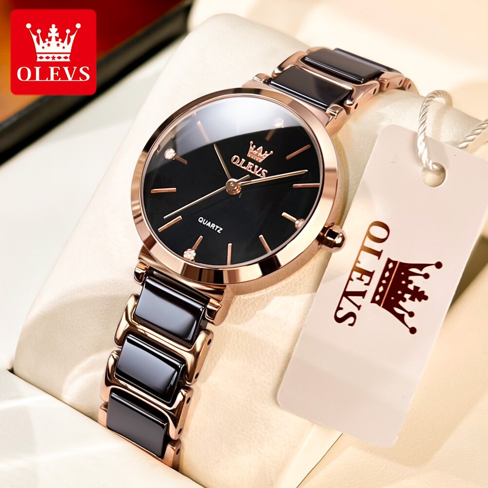 OLEVS Fashion Women Watches Re - Edge Tape Roll review and price