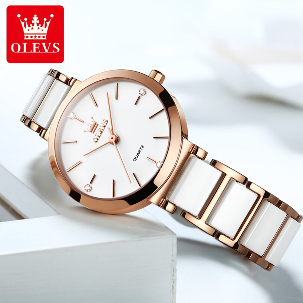 OLEVS Fashion Women Watches Re - Edge Tape Roll review and price
